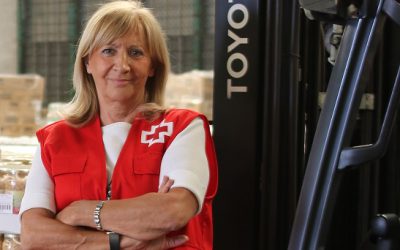 Mayte Pociello, presidenta provincial de Cruz Roja