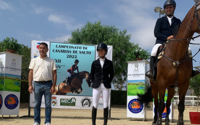 Arona acoge  el concurso nacional de saltos de obstáculos de categoría dos estrellas