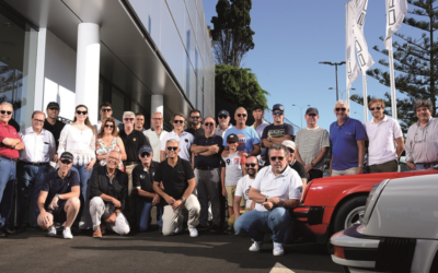 El empresario Isidro Montalbán impulsa la primera salida de Porsches clásicos de Tenerife