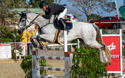 Gonzalo Cardona, campeón absoluto de Canarias en salto de obstáculos