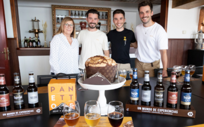 Un panettone único elaborado con cerveza