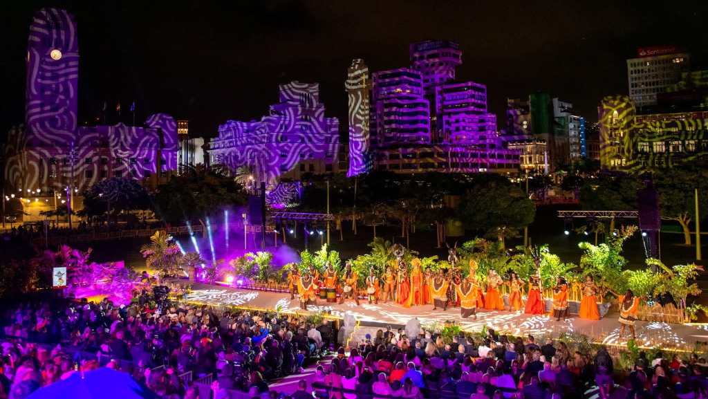 Gala de apertura del Carnaval de Santa Cruz de Tenerife