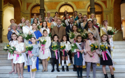 El Ayuntamiento de Santa Cruz recibe a las candidatas a reinas del Carnaval 2026