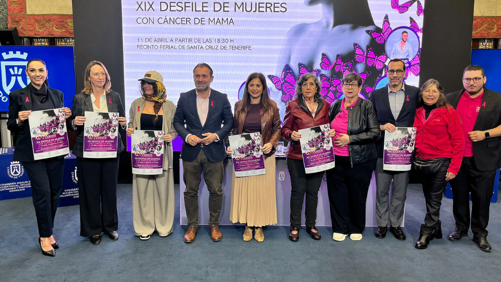 El Cabildo colabora con Ámate en el XIX Desfile Benéfico de Mujeres con Cáncer de Mama
