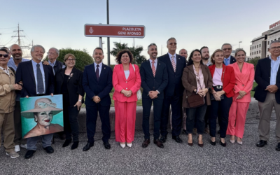 Santa Cruz dedica una plazoleta a Geni Afonso