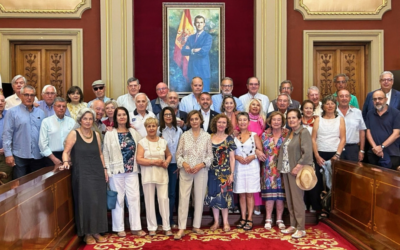 Santa Cruz recibe a profesionales de la Compañía Trasatlántica Española