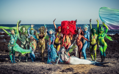 La Palma acoge este fin de semana un encuentro internacional de bodypainting